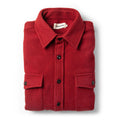 The Maritime Shirt Jacket in Clifford Red
