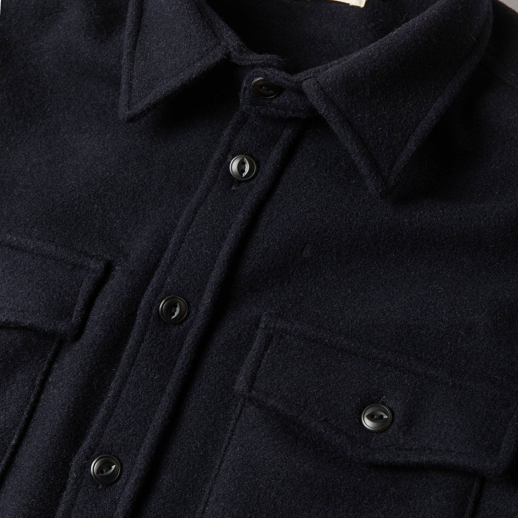The Maritime Shirt Jacket in Deep Navy