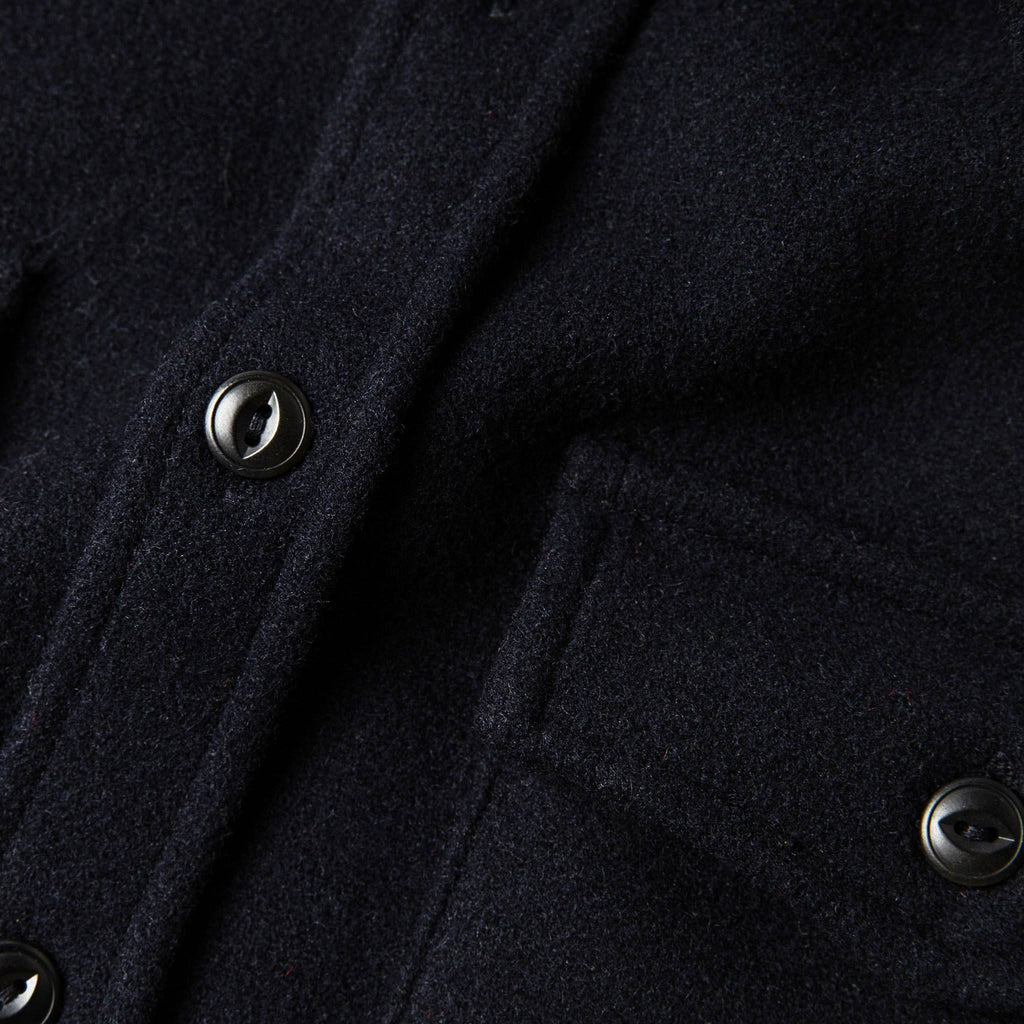 The Maritime Shirt Jacket in Deep Navy