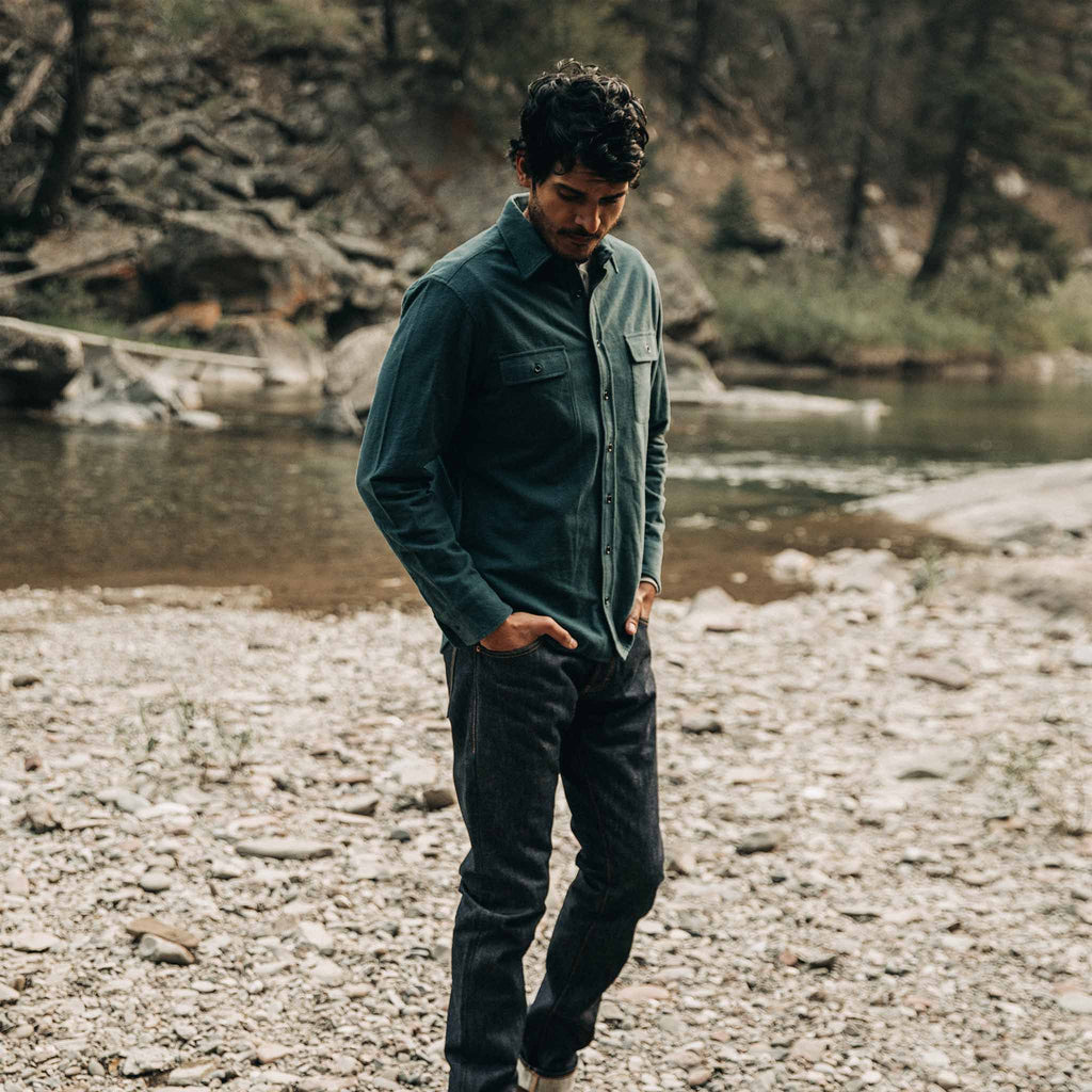 The Yosemite Shirt in Deep Ocean