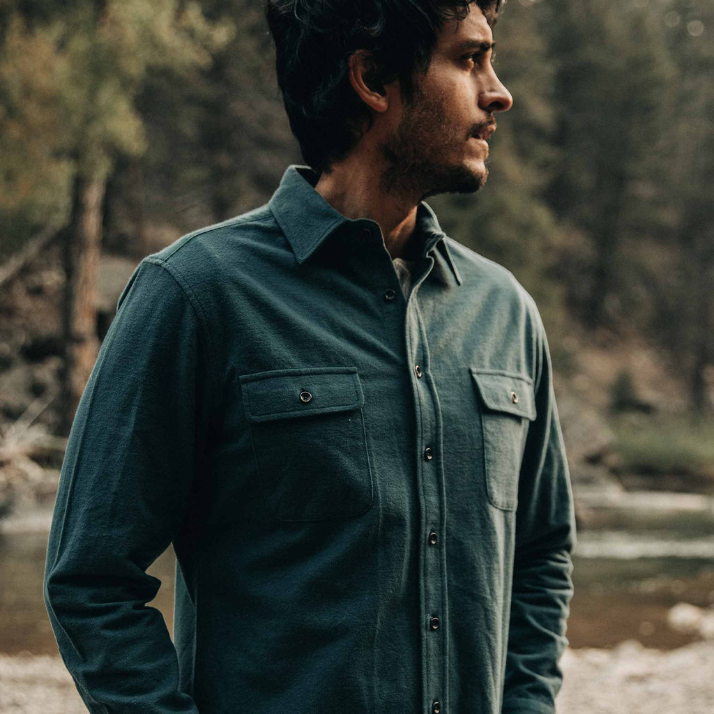 The Yosemite Shirt in Deep Ocean