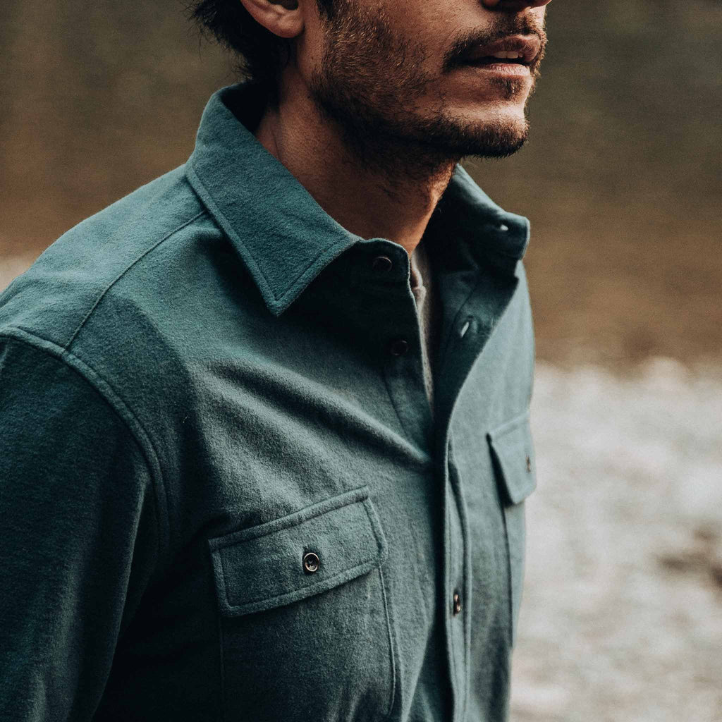 The Yosemite Shirt in Deep Ocean