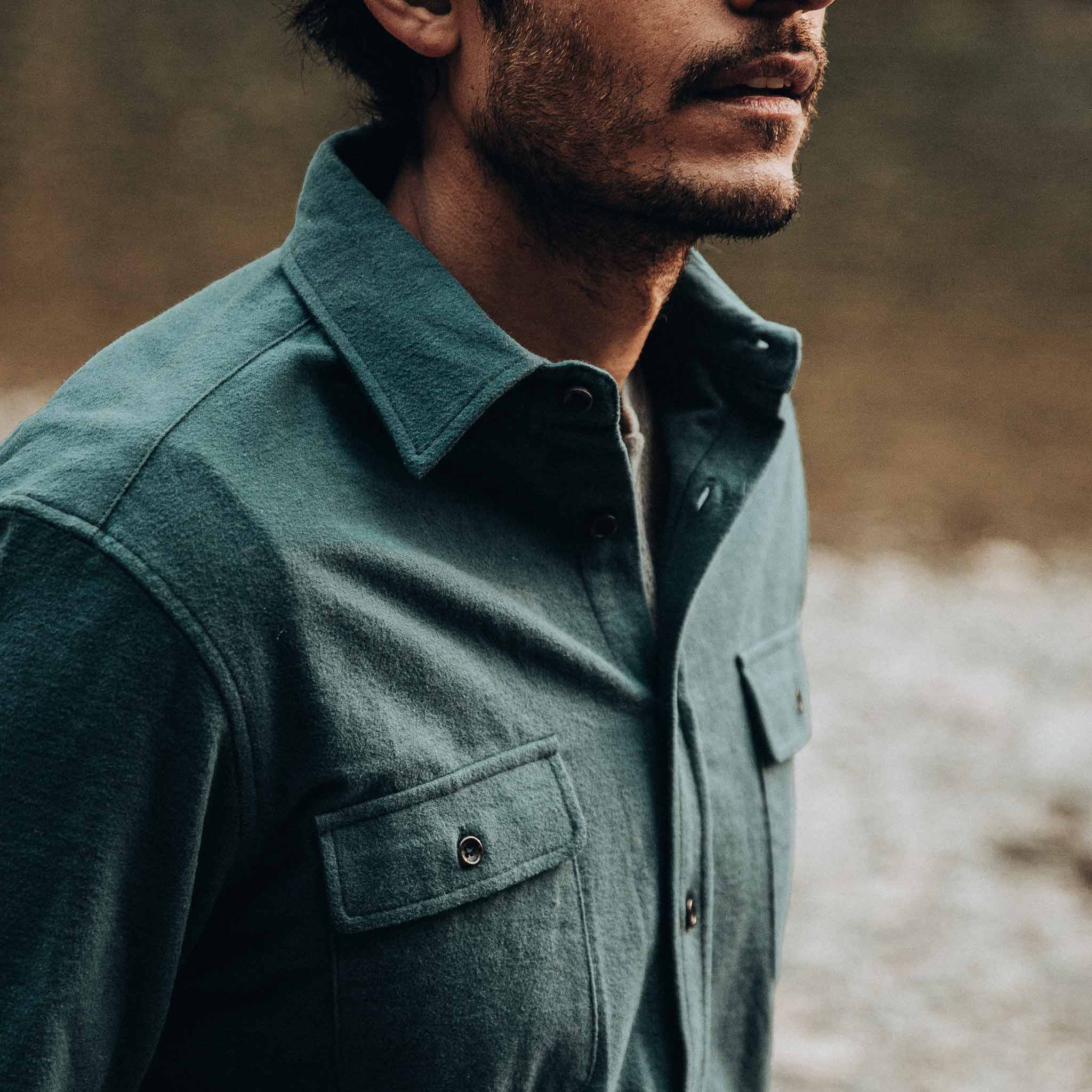 The Yosemite Shirt in Deep Ocean