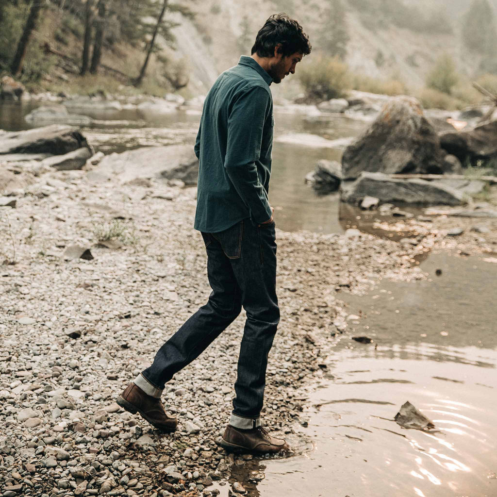 The Yosemite Shirt in Deep Ocean