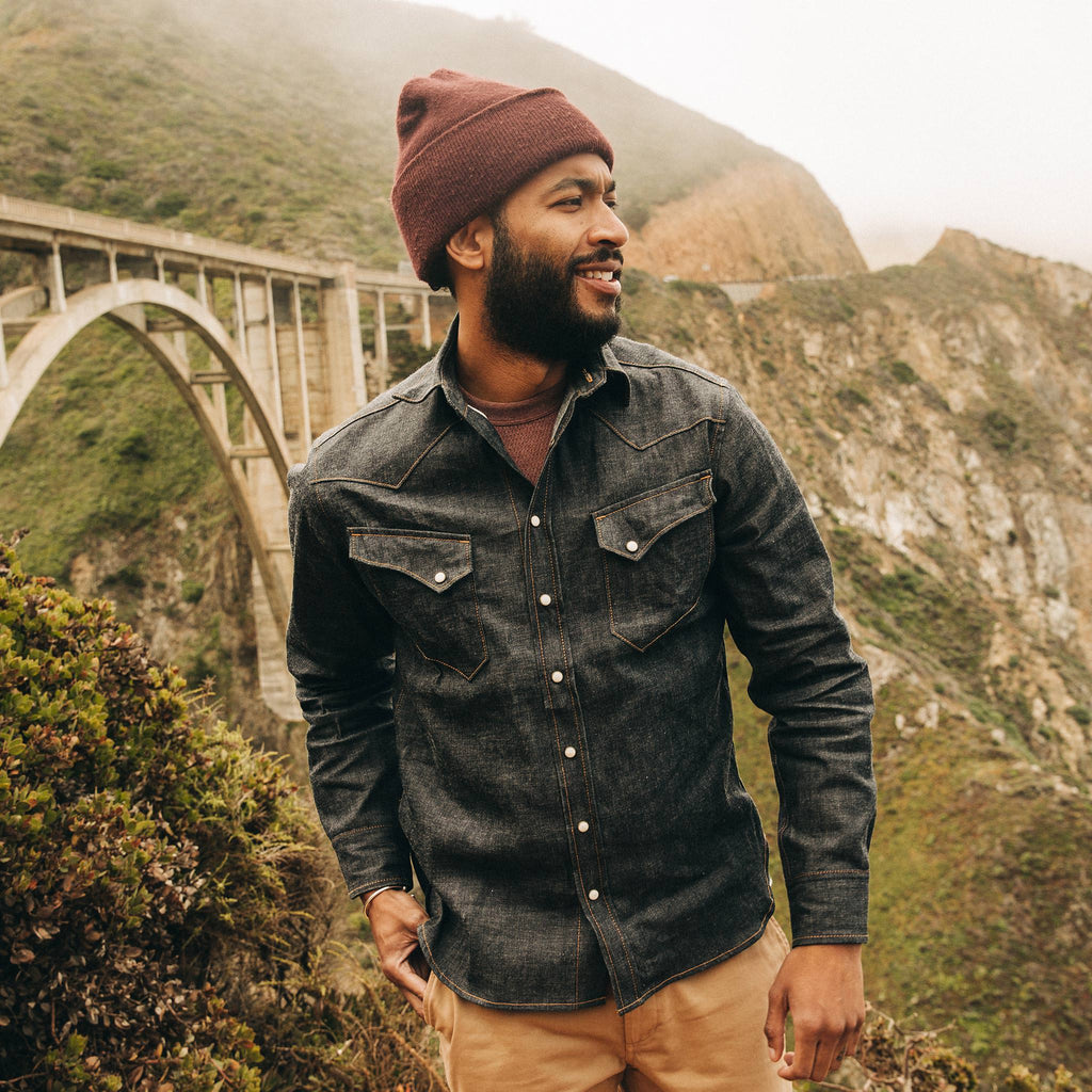 The Western Shirt in Nihon Menpu Reserve Selvage