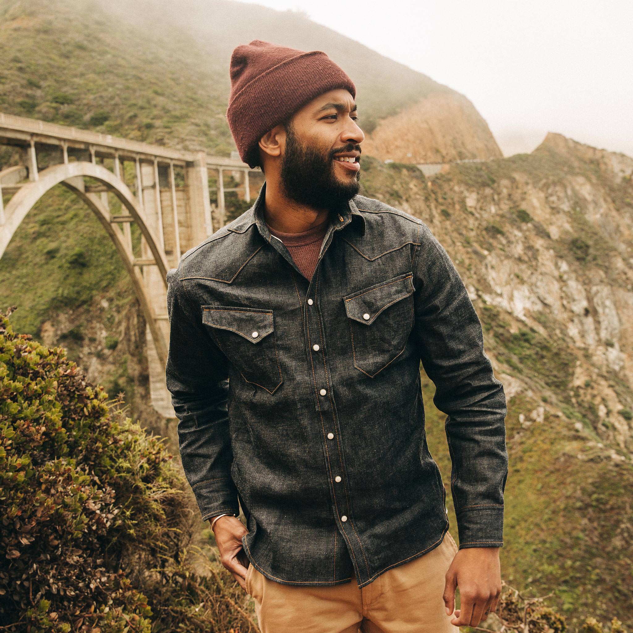 The Western Shirt in Nihon Menpu Reserve Selvage