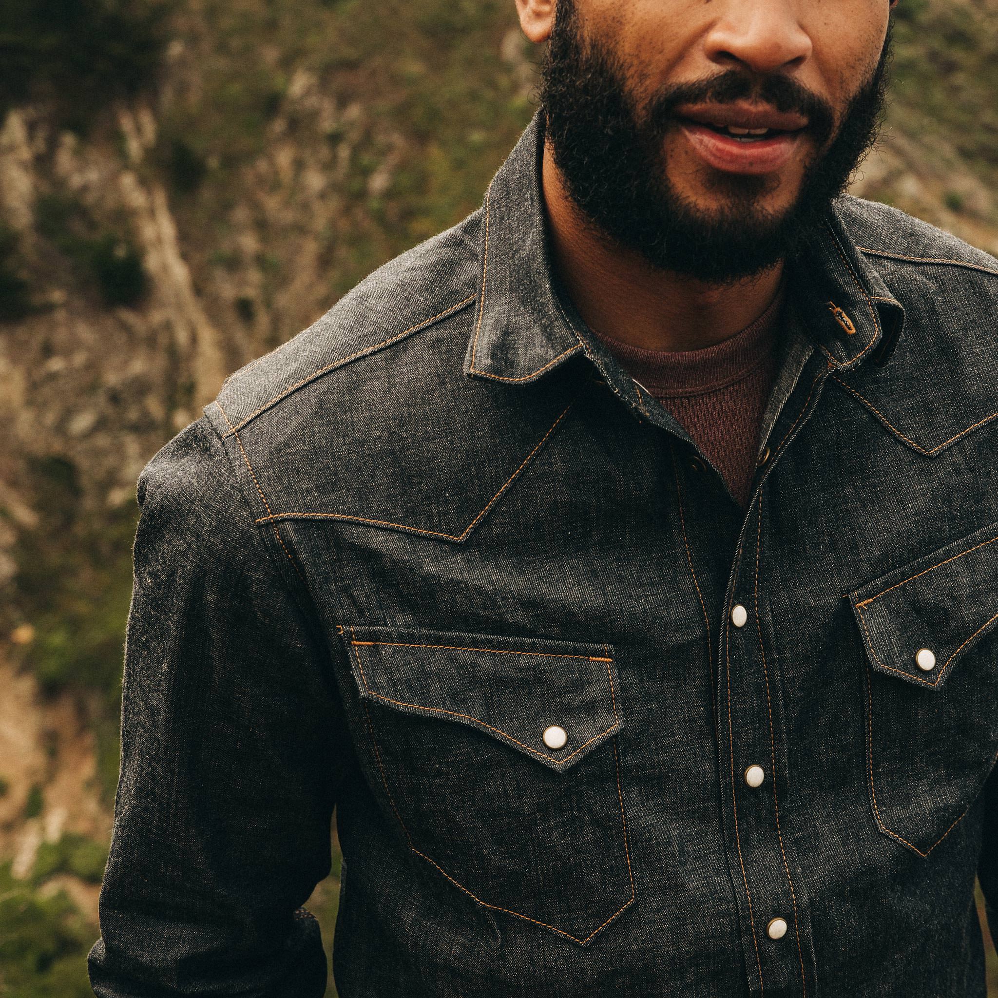 The Western Shirt in Nihon Menpu Reserve Selvage