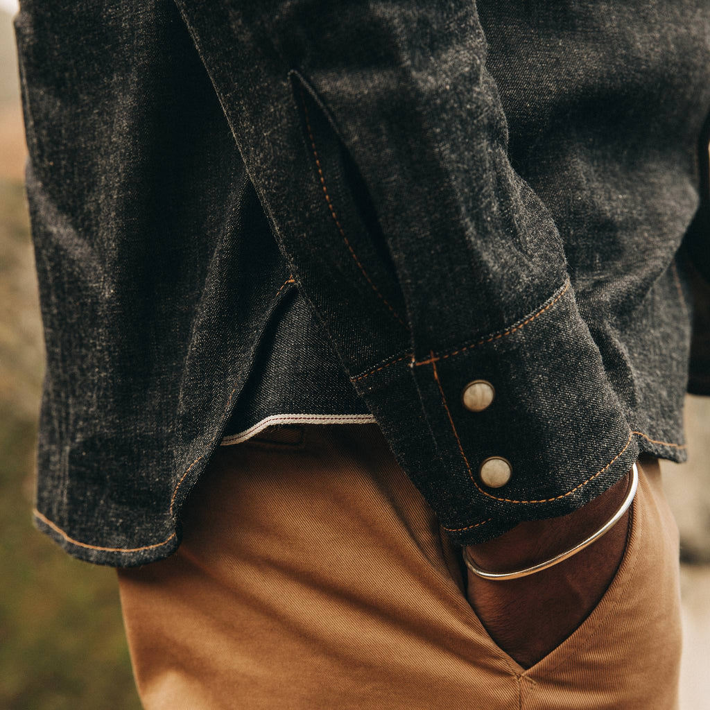 The Western Shirt in Nihon Menpu Reserve Selvage
