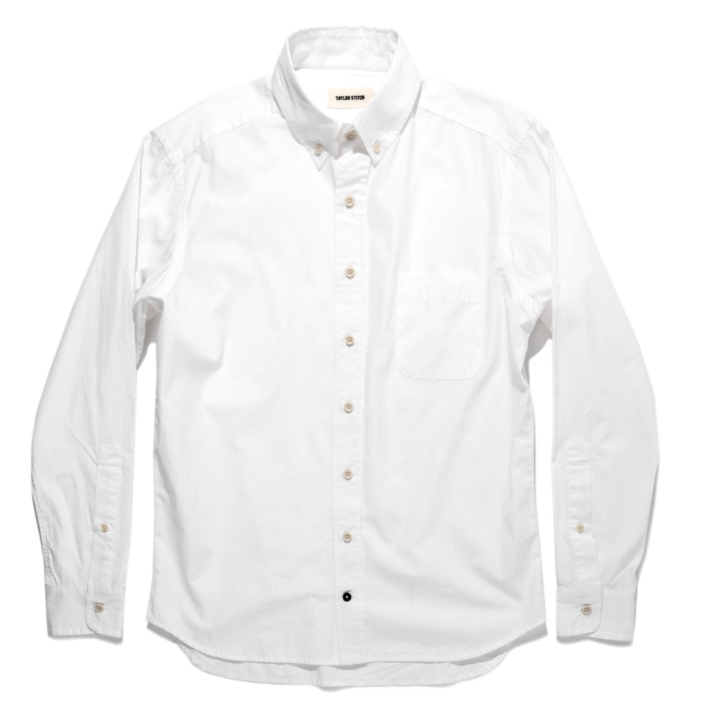 Jack in Washed White Poplin W7846
