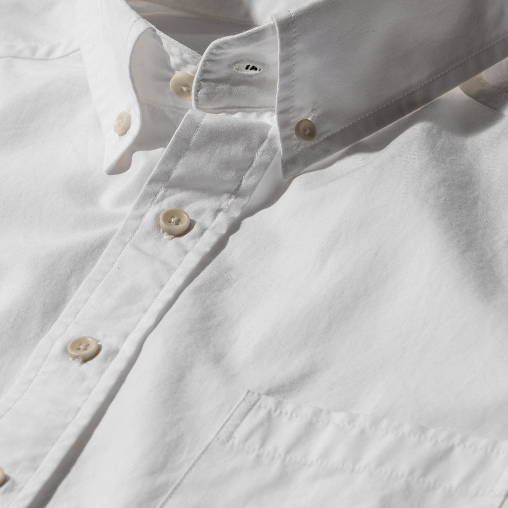Jack in Washed White Poplin W7846