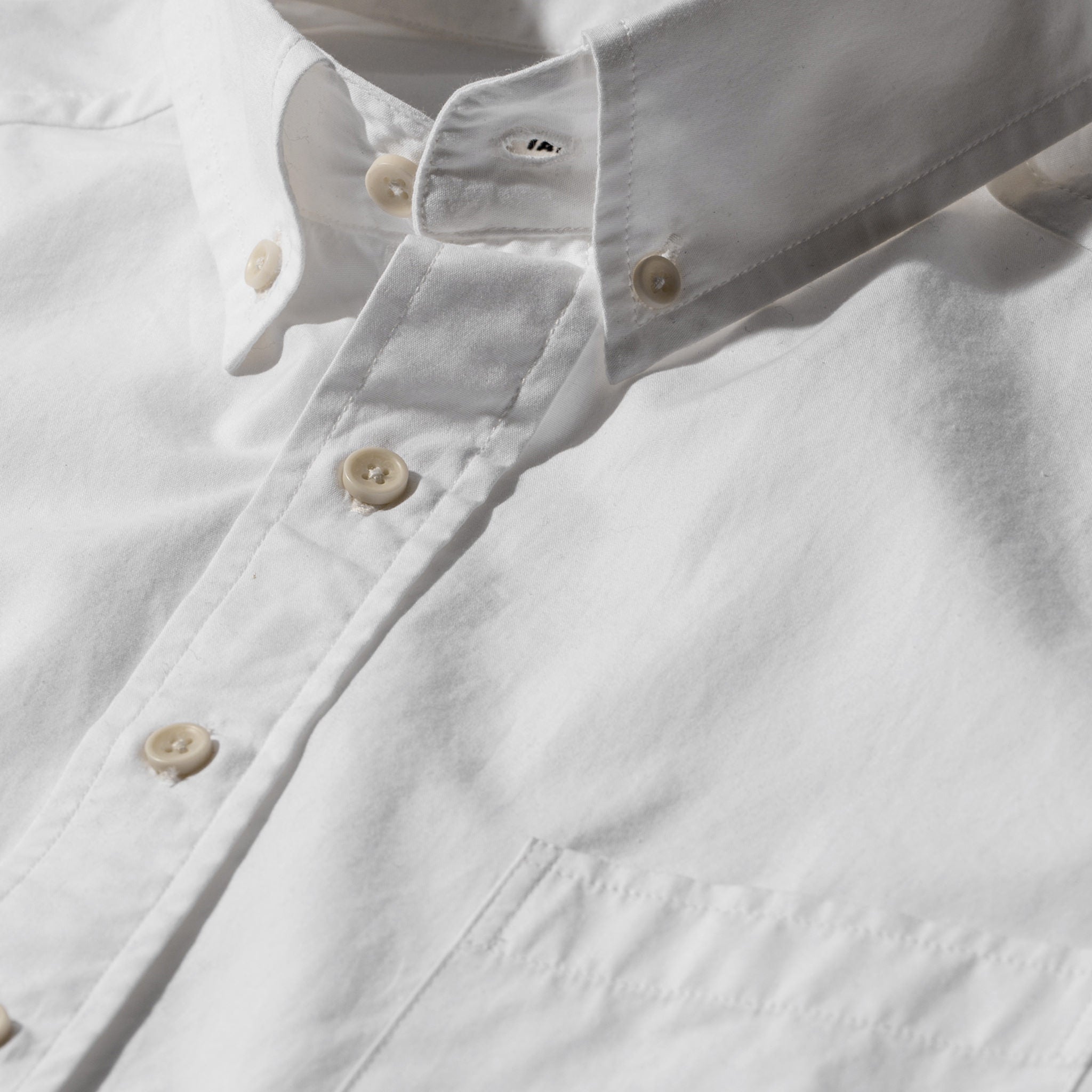 Jack in Washed White Poplin W7846