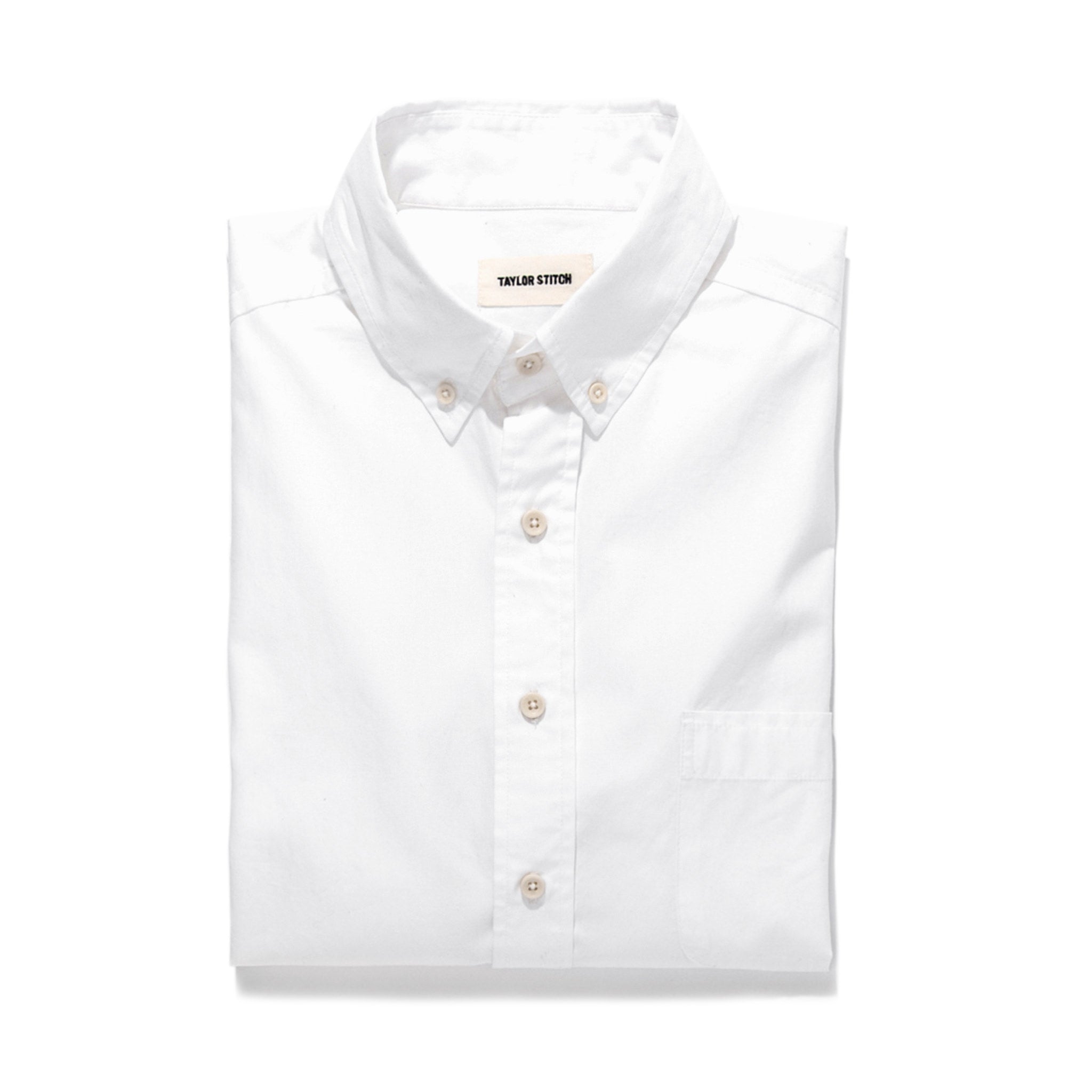 Jack in Washed White Poplin W7846
