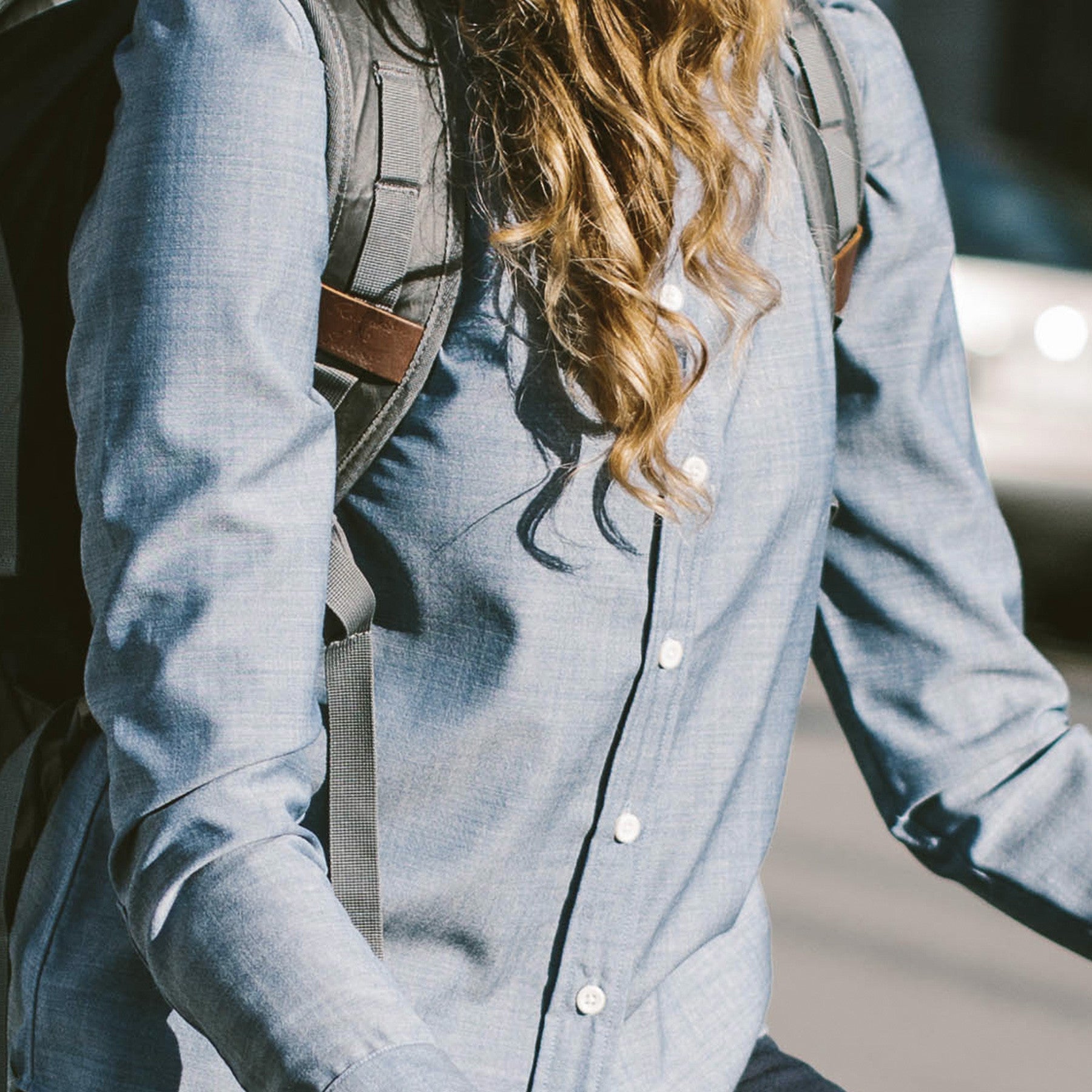 Blue Merino 4S Chambray V7769