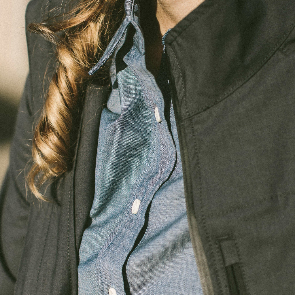 Blue Merino 4S Chambray V7769