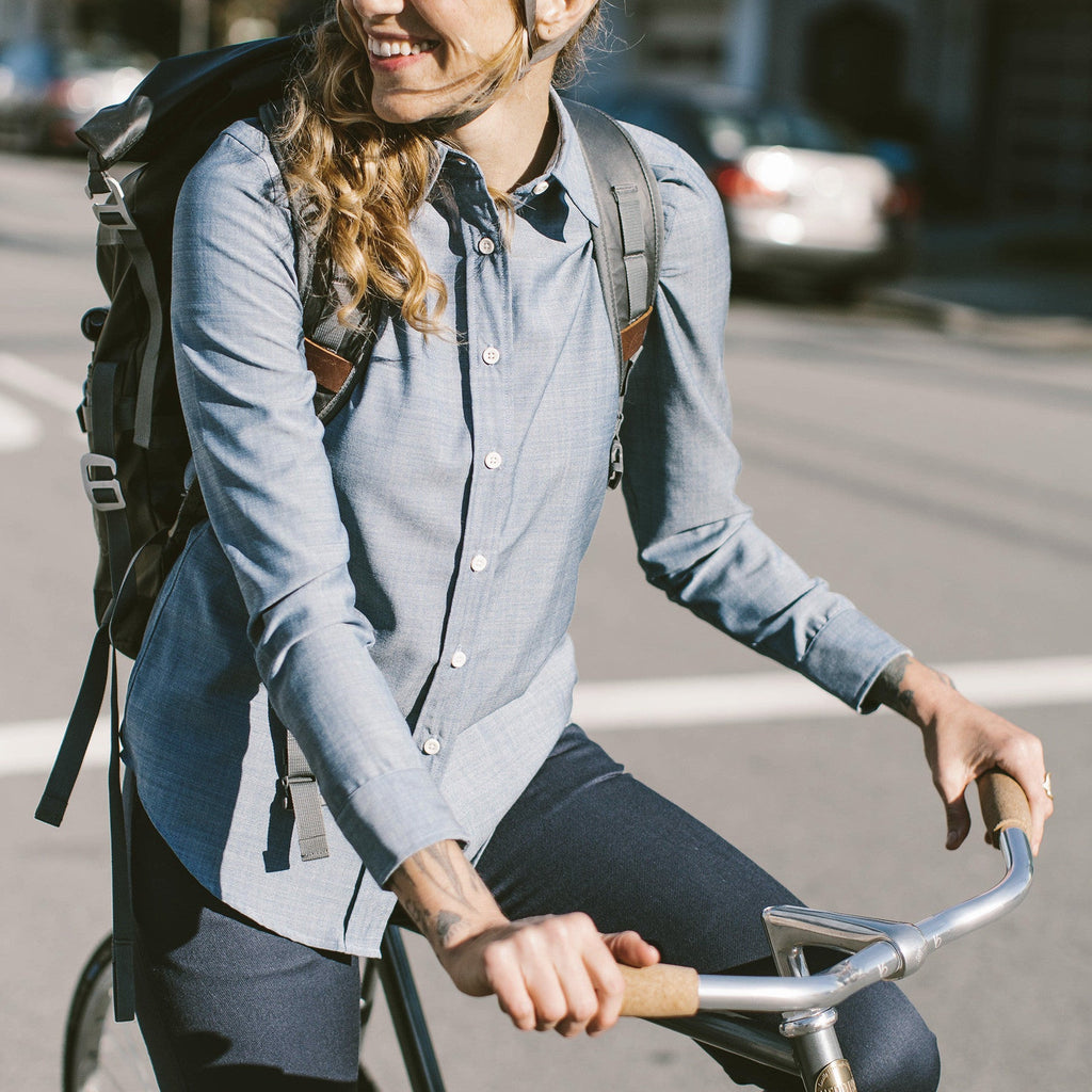 Blue Merino 4S Chambray V7769