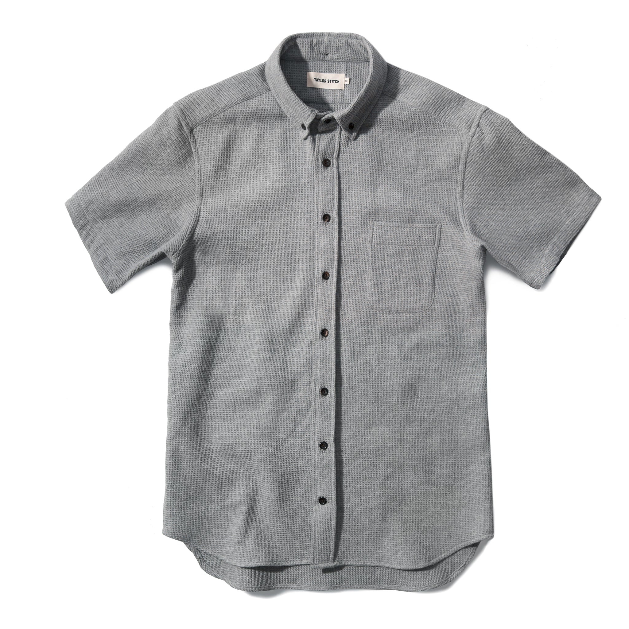 Waffle Short Sleeve Jacket V1119