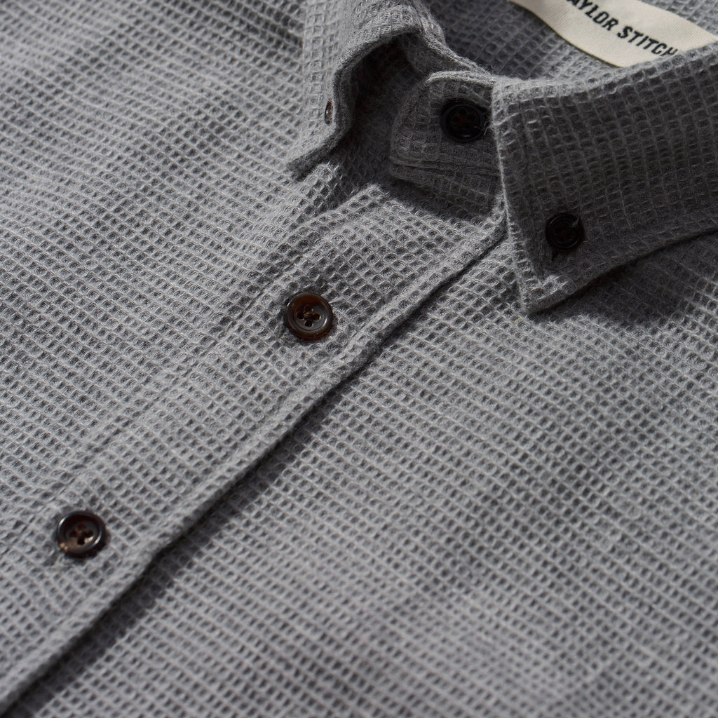 Waffle Short Sleeve Jacket V1119