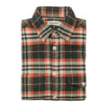 The Crater Shirt in Olive Plaid
