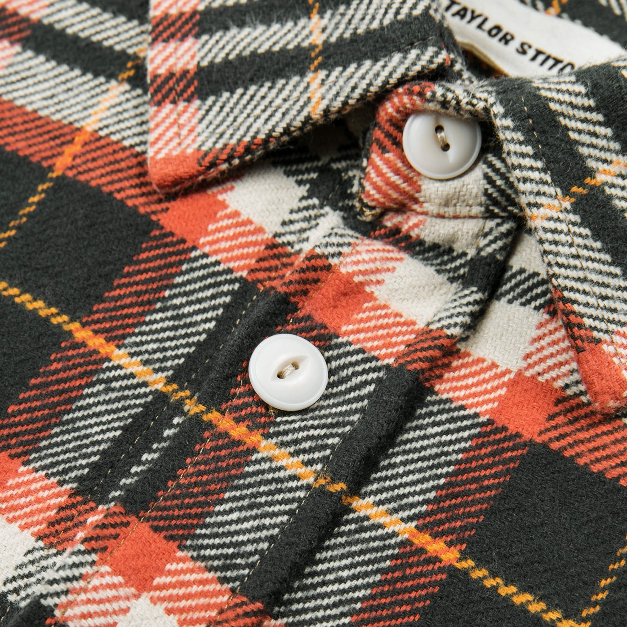 The Crater Shirt in Olive Plaid