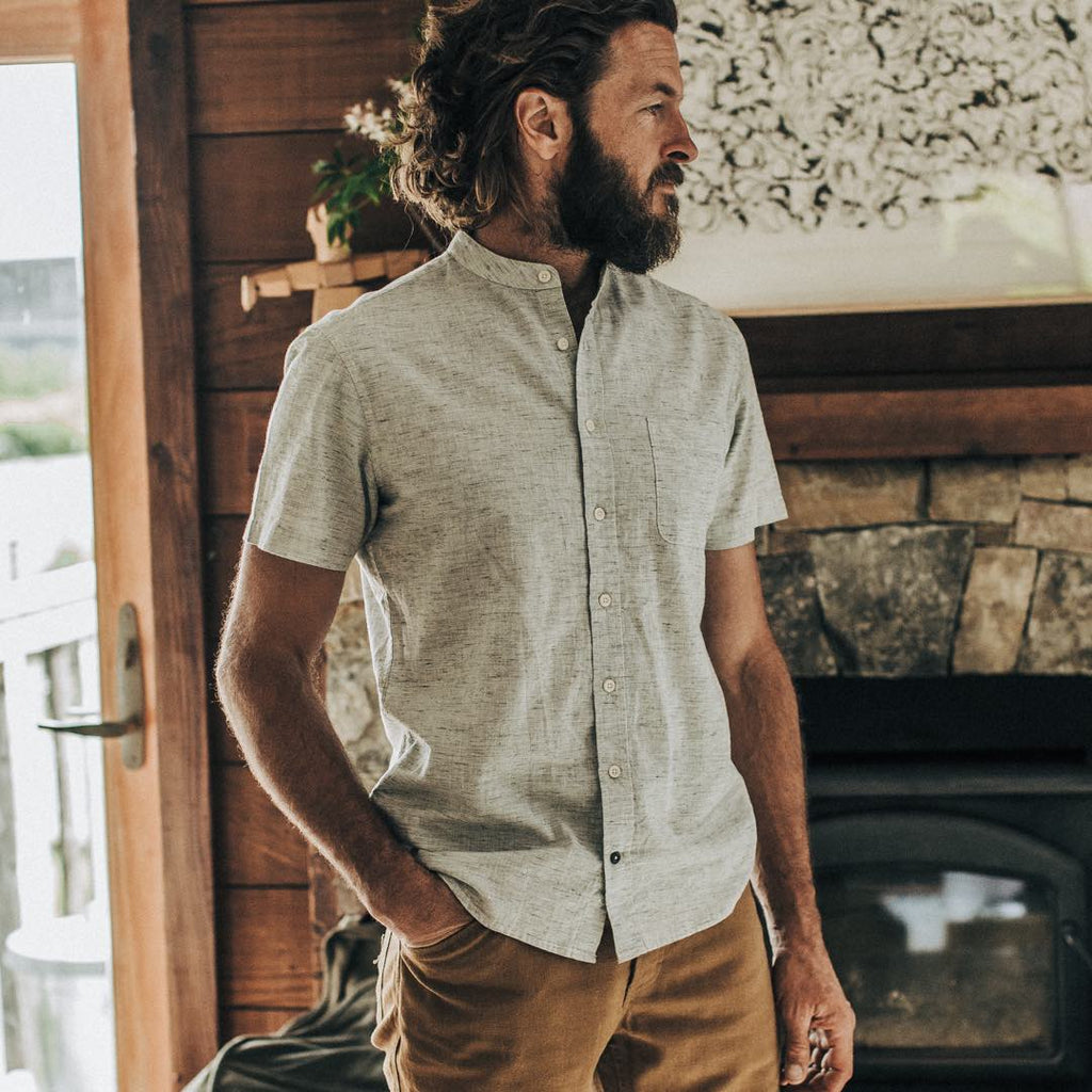 The Short Sleeve Bandit in Heather Grey