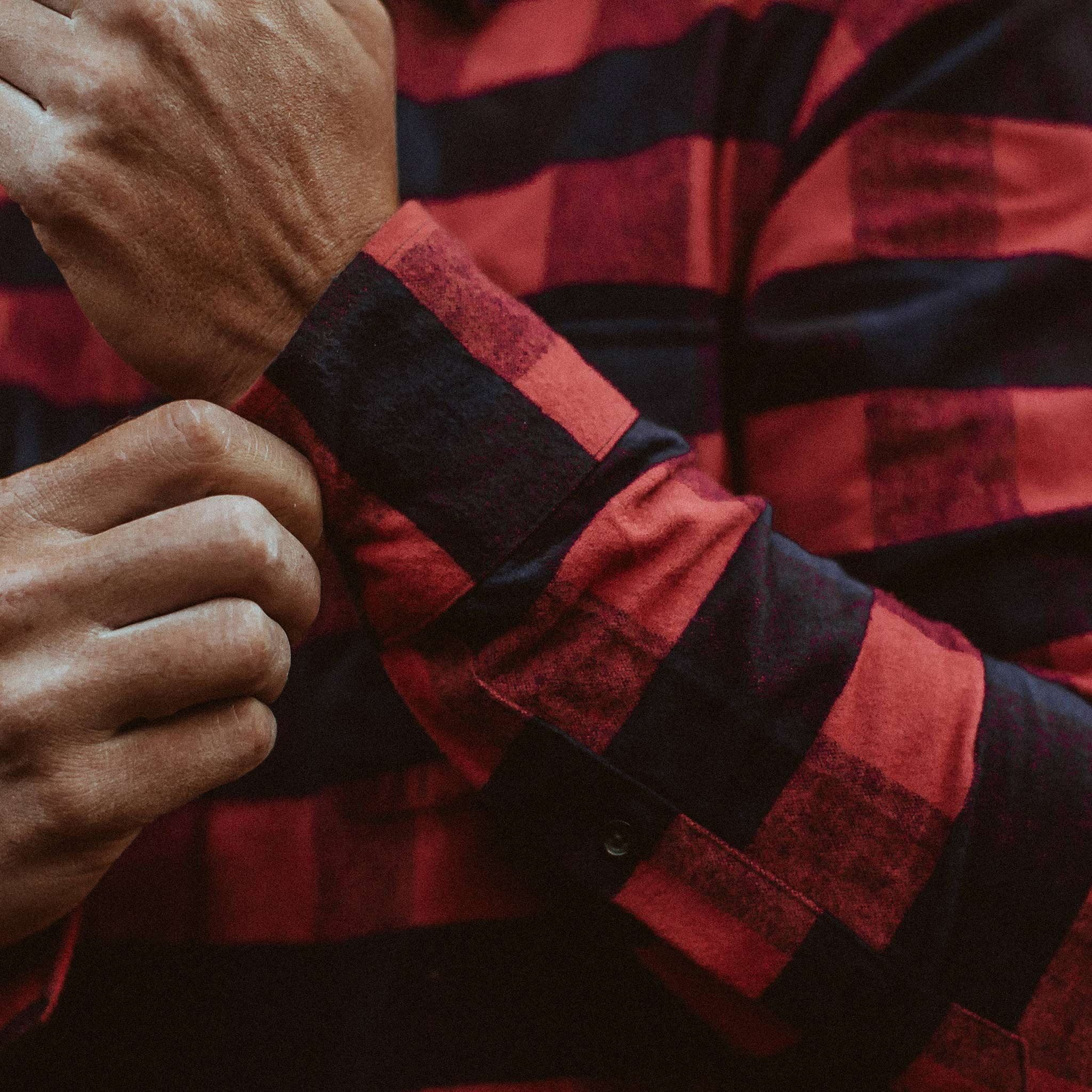 The Yosemite Shirt in Red Buffalo Plaid