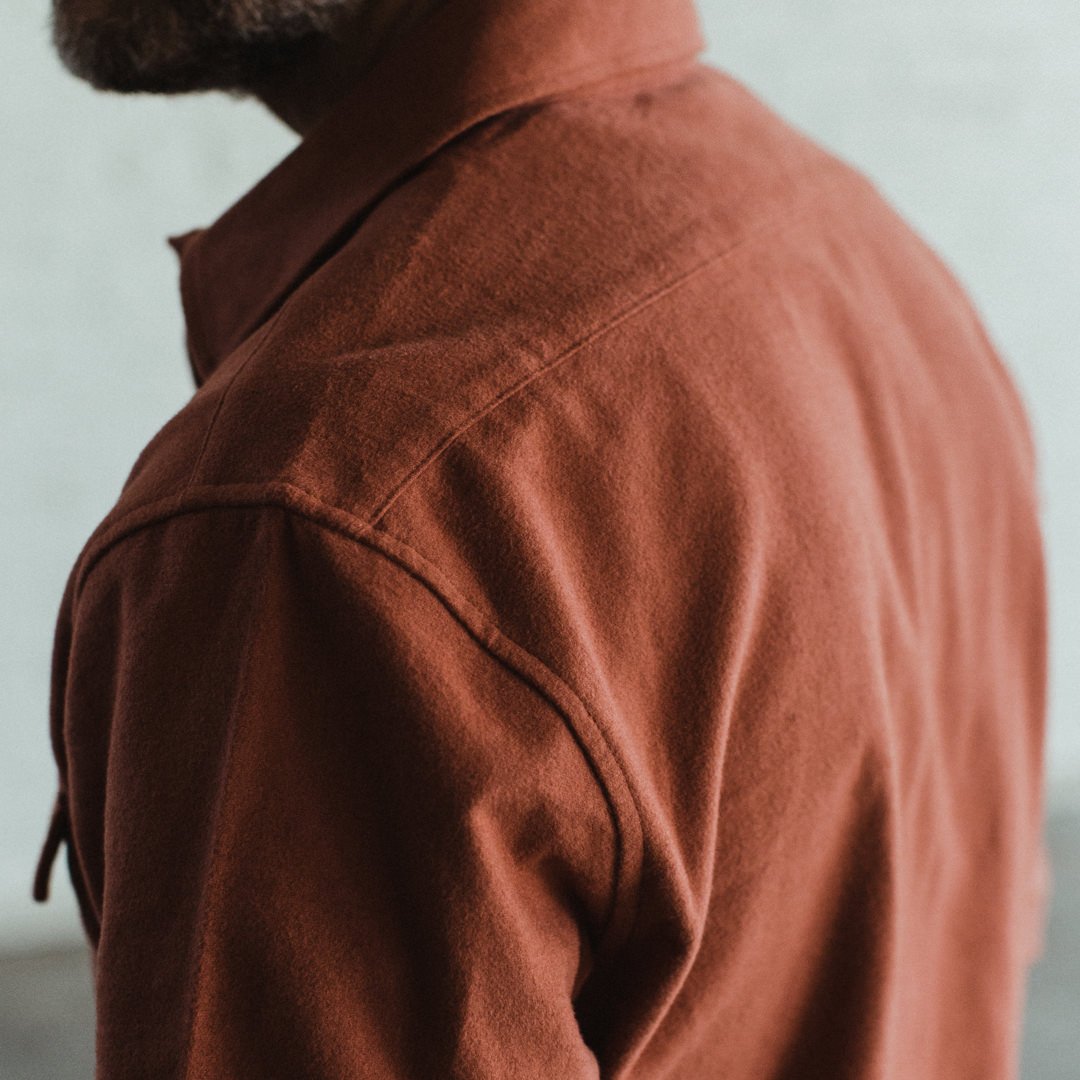 The Yosemite Shirt in Dusty Red