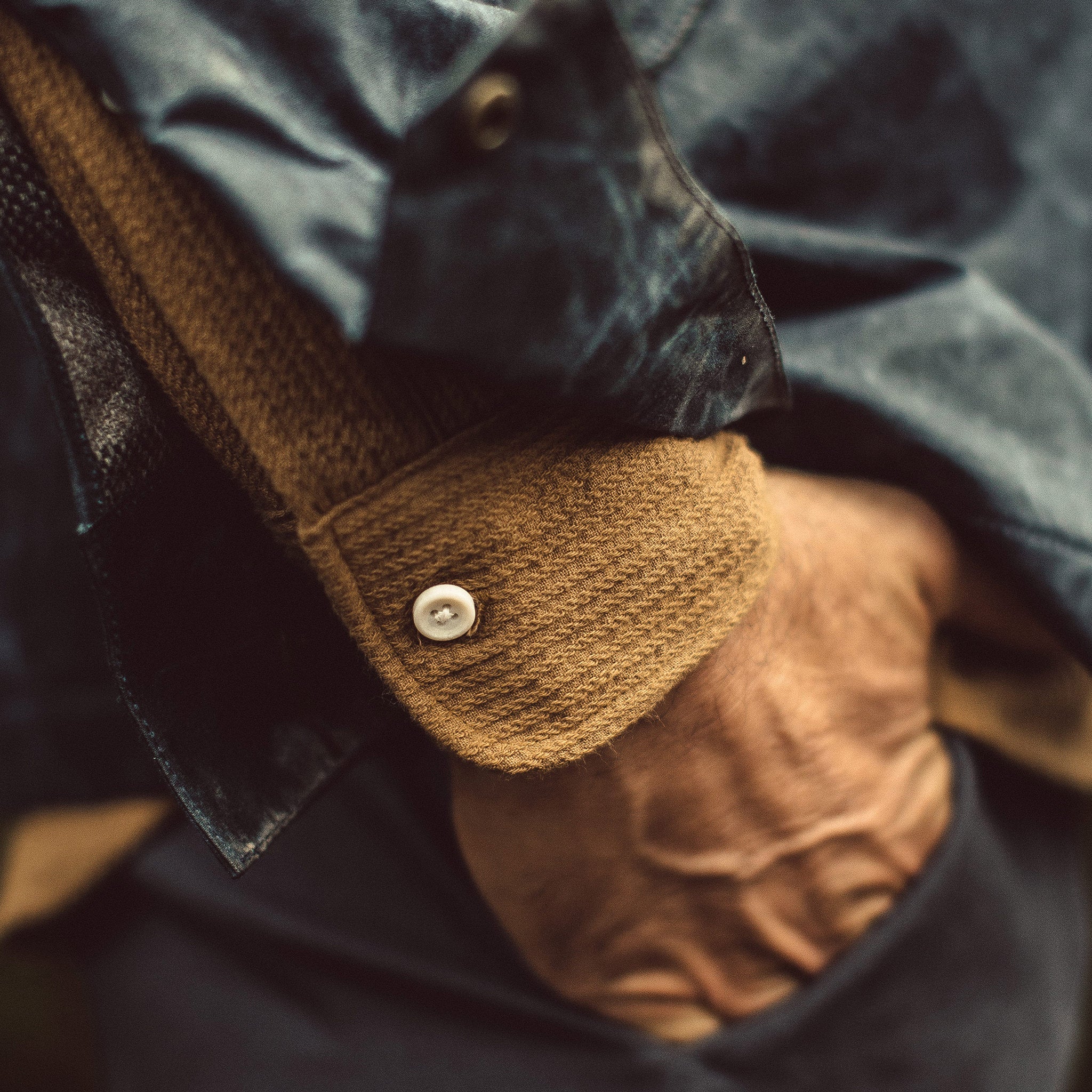Jacket in Cone Mills Corded Tobacco K921