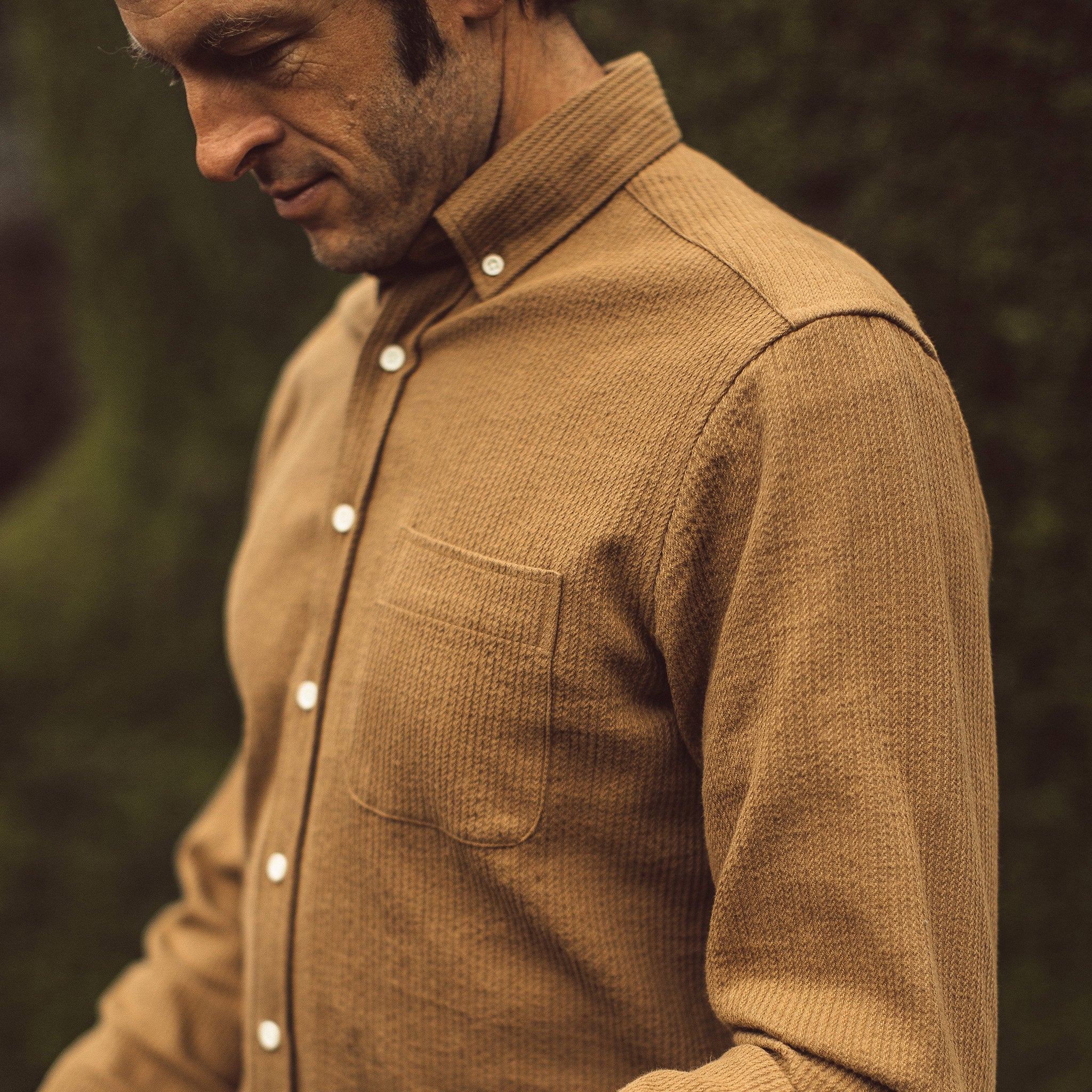Jacket in Cone Mills Corded Tobacco K921