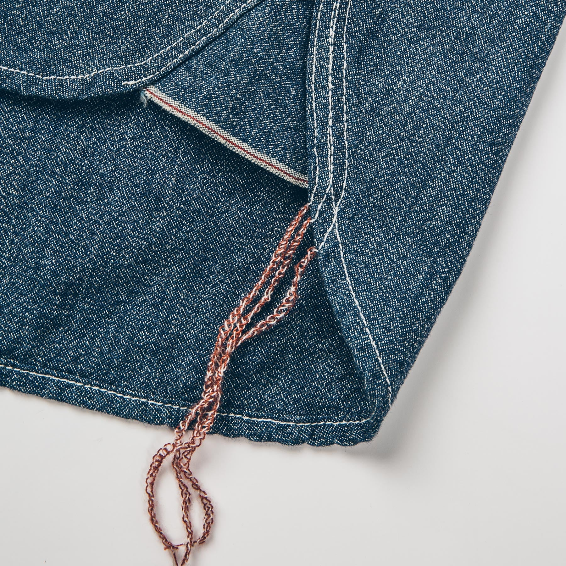 Indigo Salt & Pepper Chambray Utility Shirt U99612
