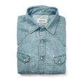 Washed Indigo Western Shirt W813285