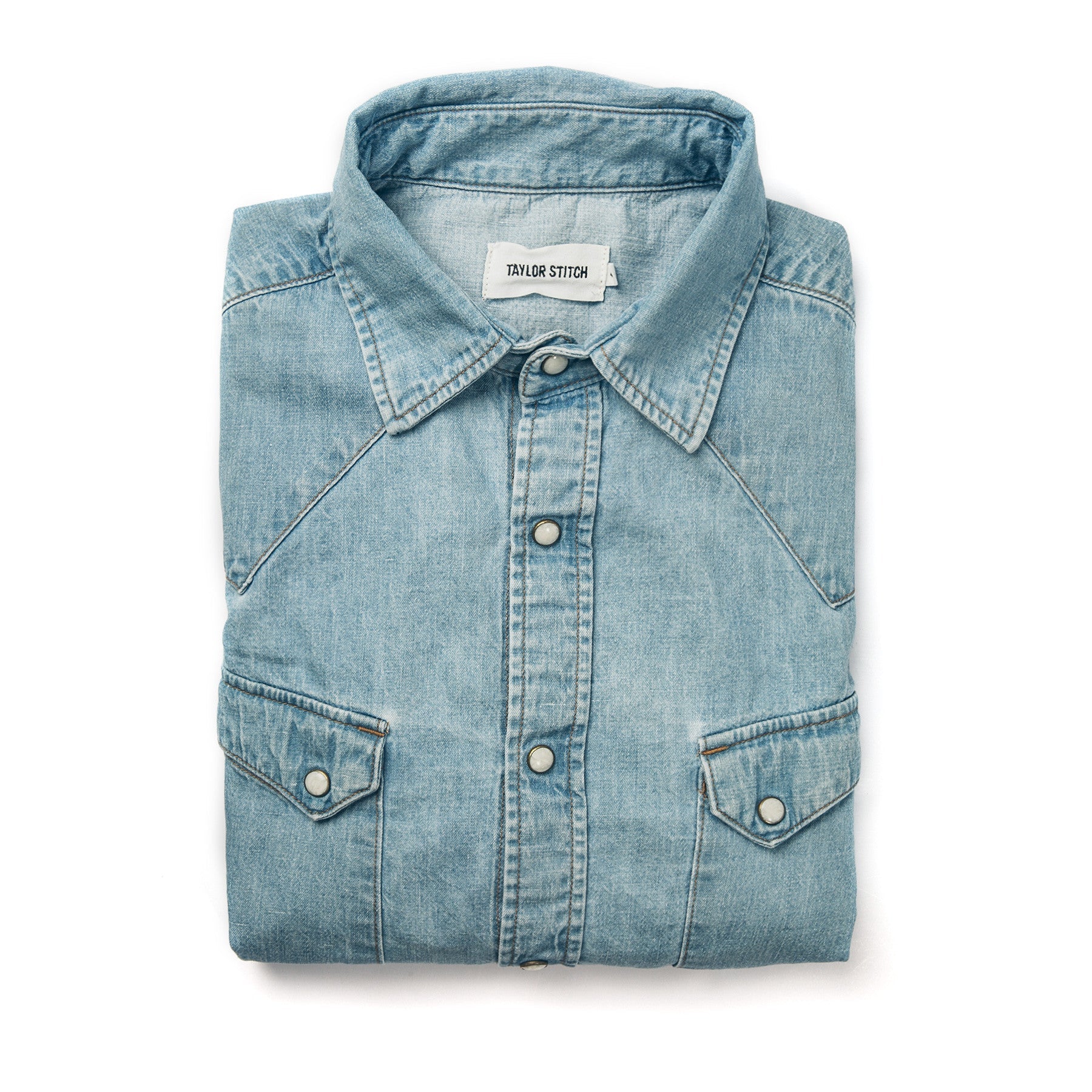 Washed Indigo Western Shirt W813285