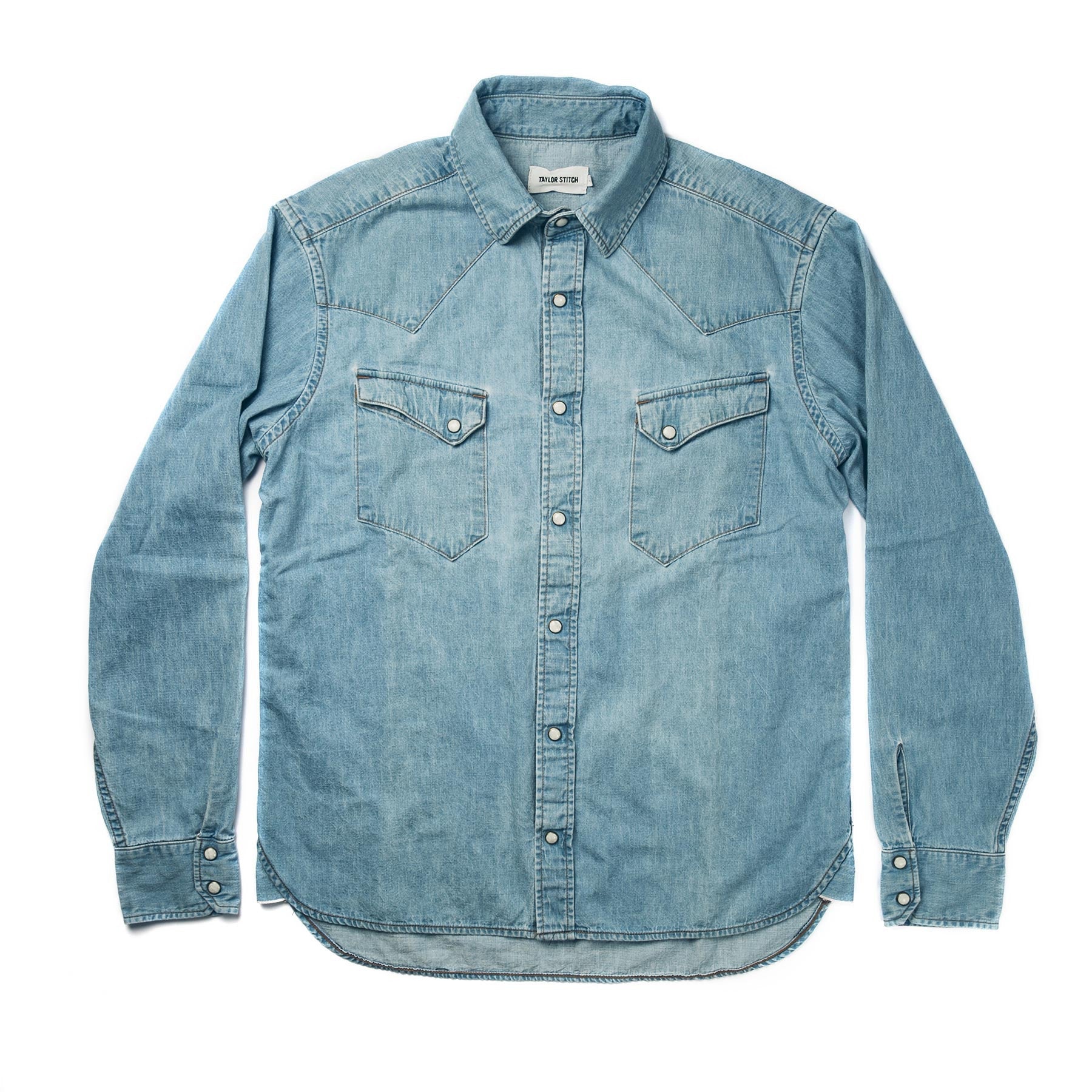 Washed Indigo Western Shirt W813285