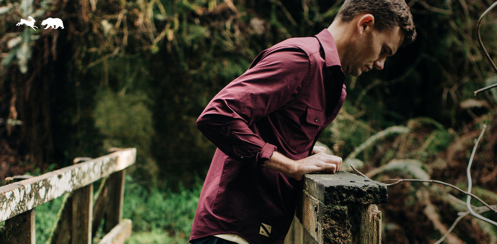 Wine Overshirt H35834