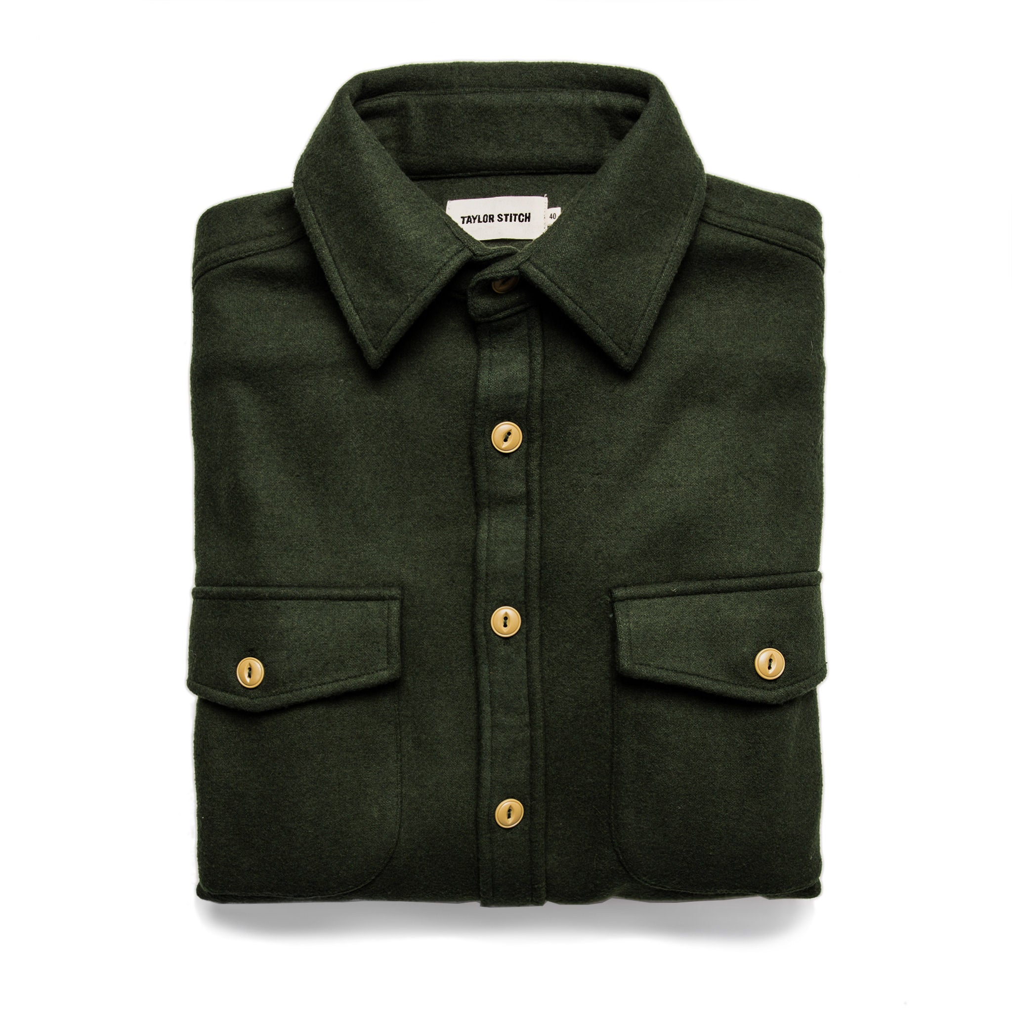 Olive Shirt Jacket L454