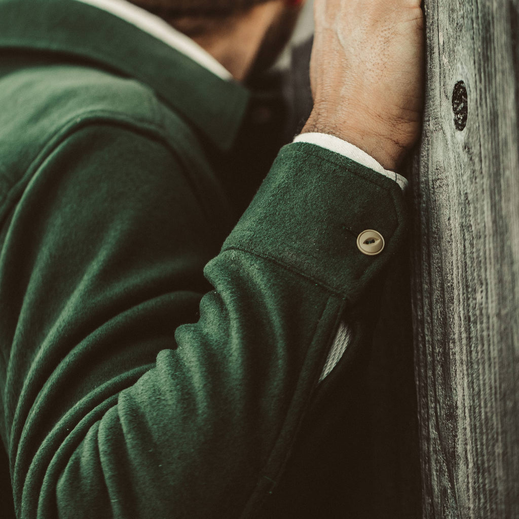 Olive Shirt Jacket L454