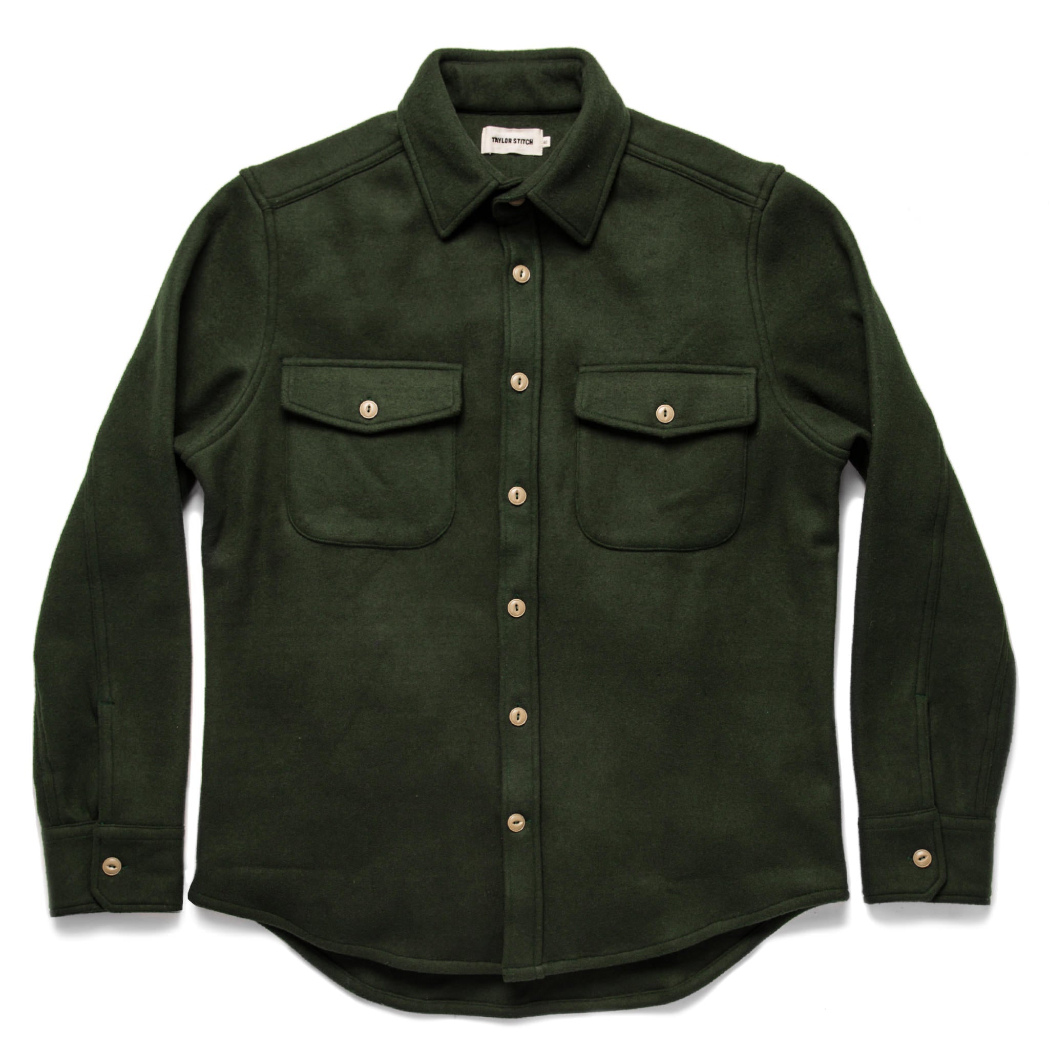 Olive Shirt Jacket L454