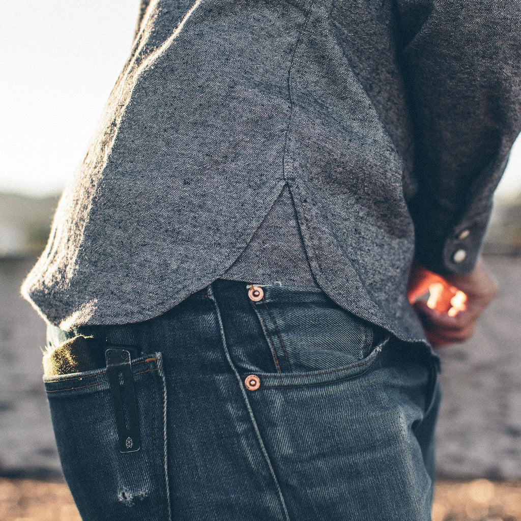 The Western Shirt in Upcycled Chambray