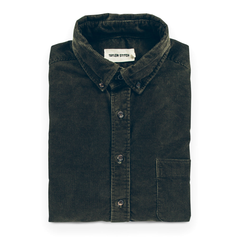Jack in Sea Washed Olive Cord B6161