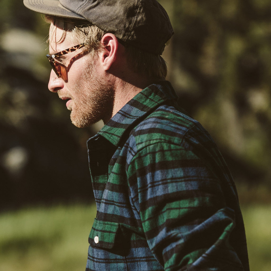 The Yosemite Shirt in Blackwatch Plaid