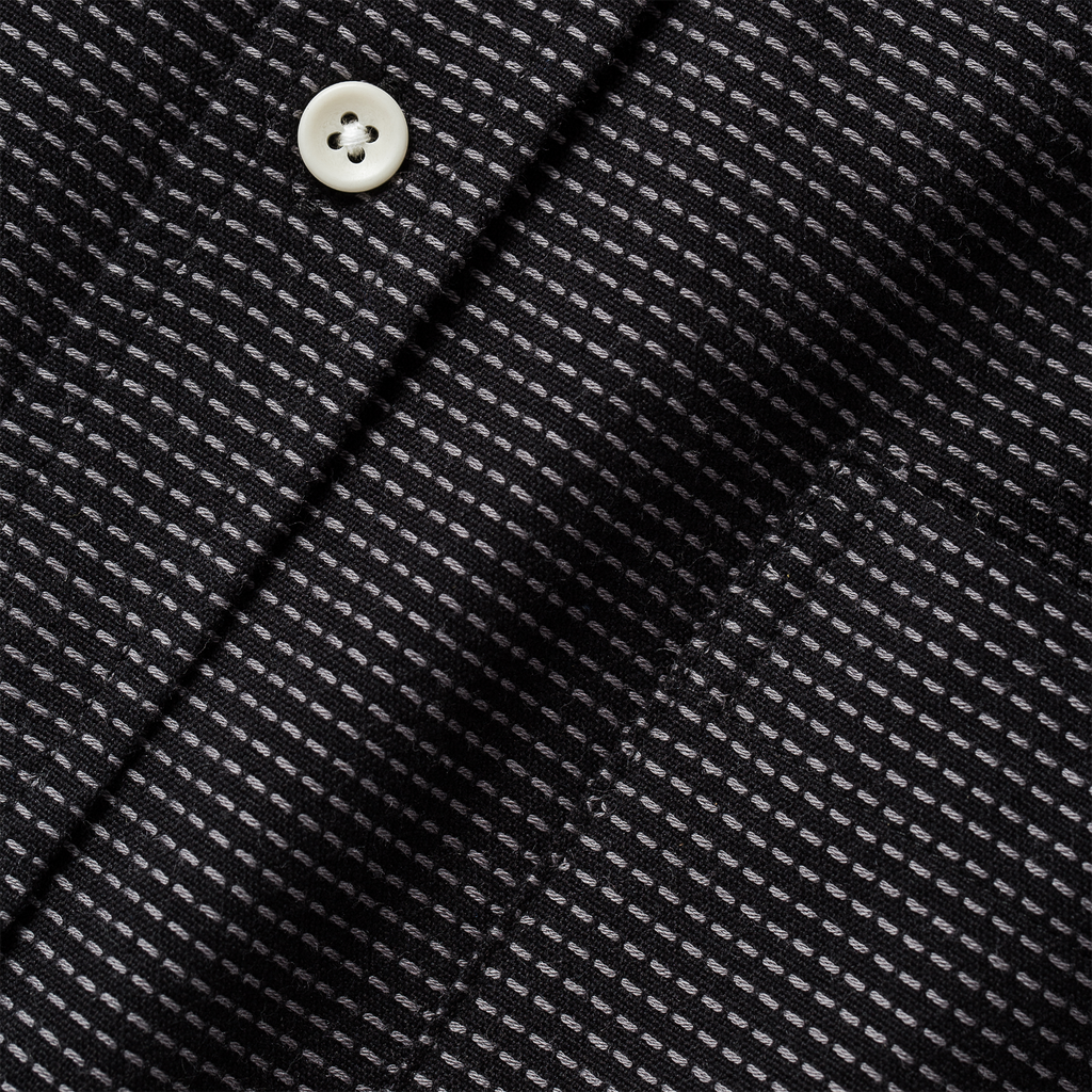 Black Reverse Jacquard Jacket G989