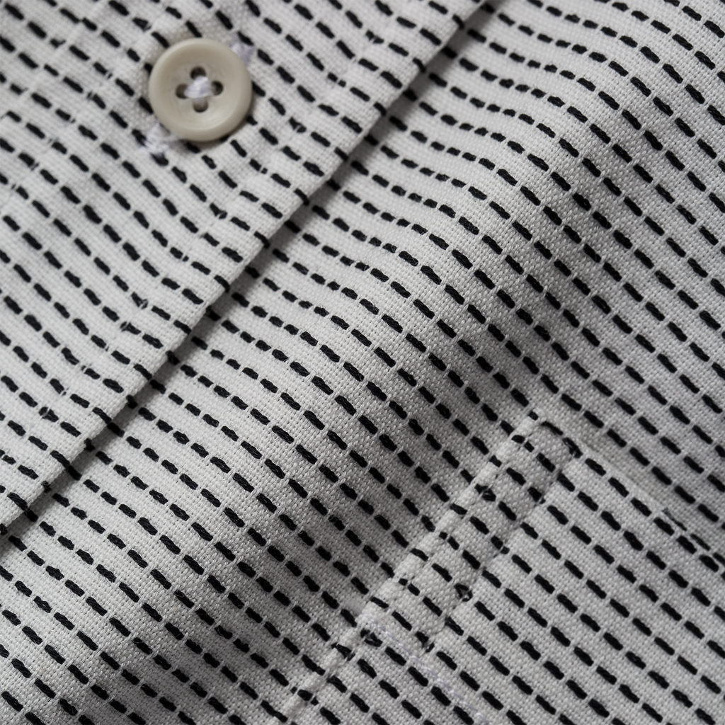 The Jack in White Reverse Jacquard