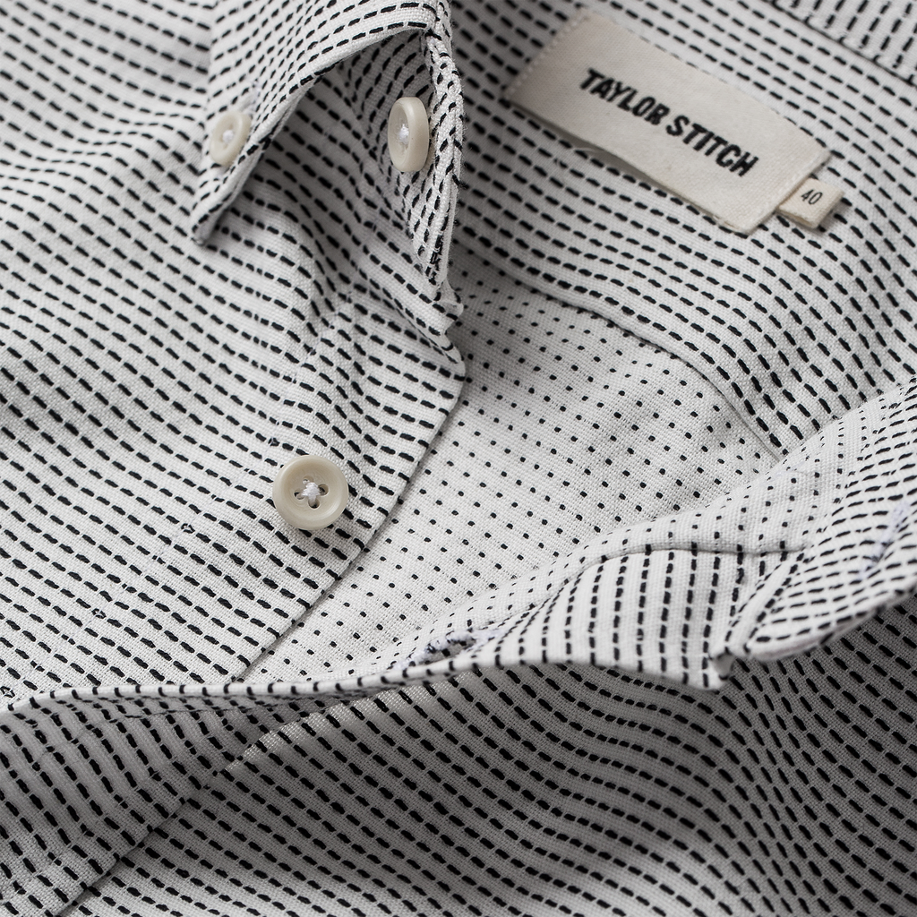 The Jack in White Reverse Jacquard