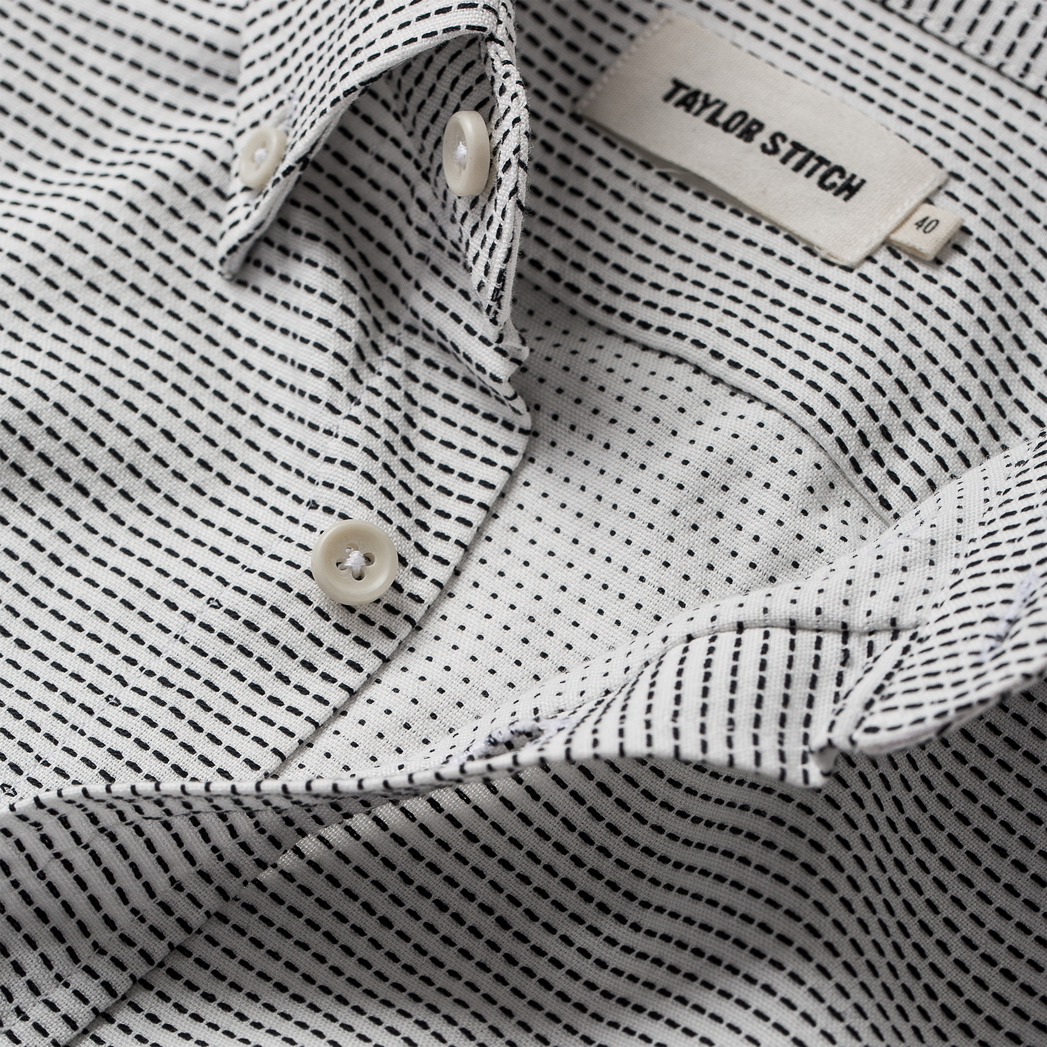 The Jack in White Reverse Jacquard