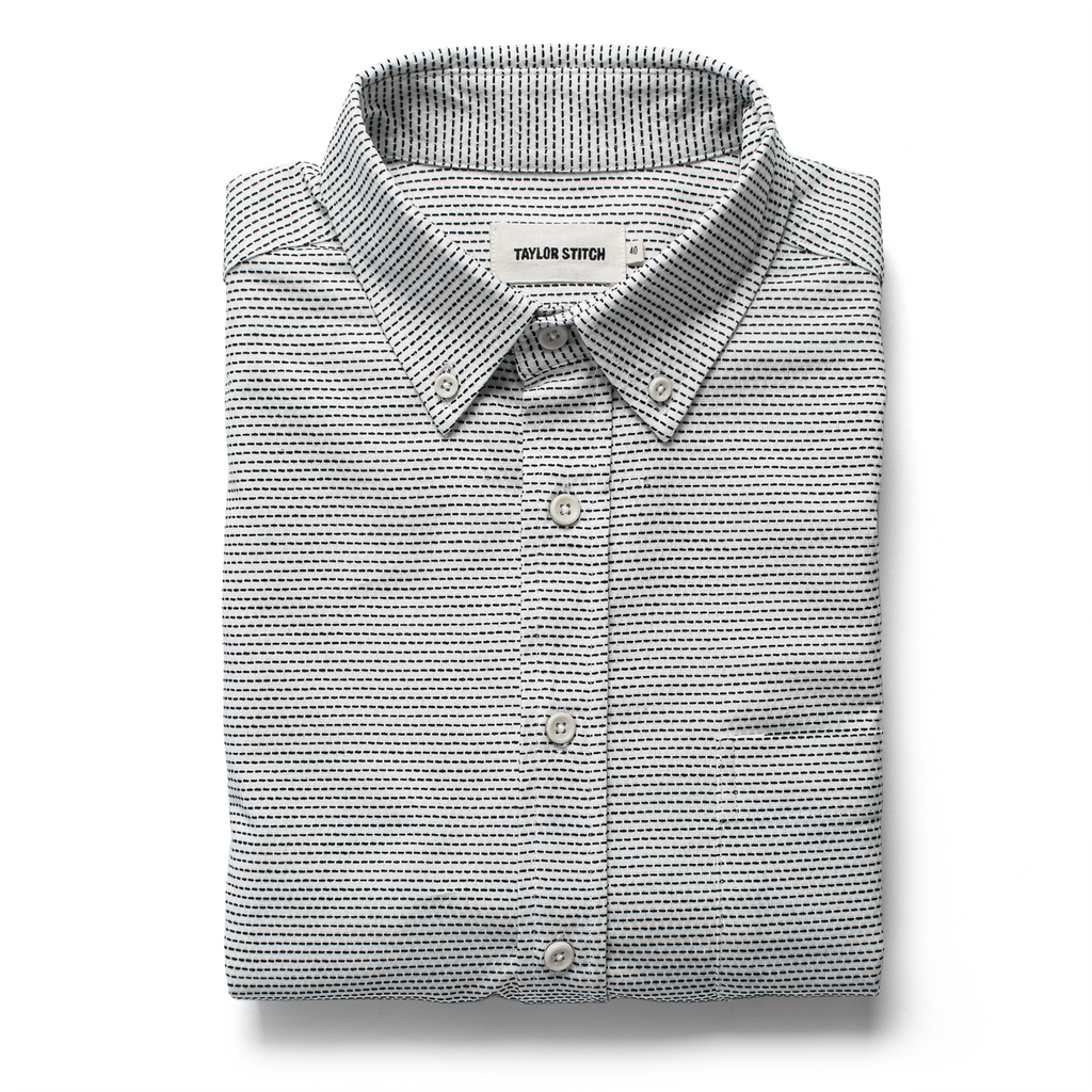 The Jack in White Reverse Jacquard