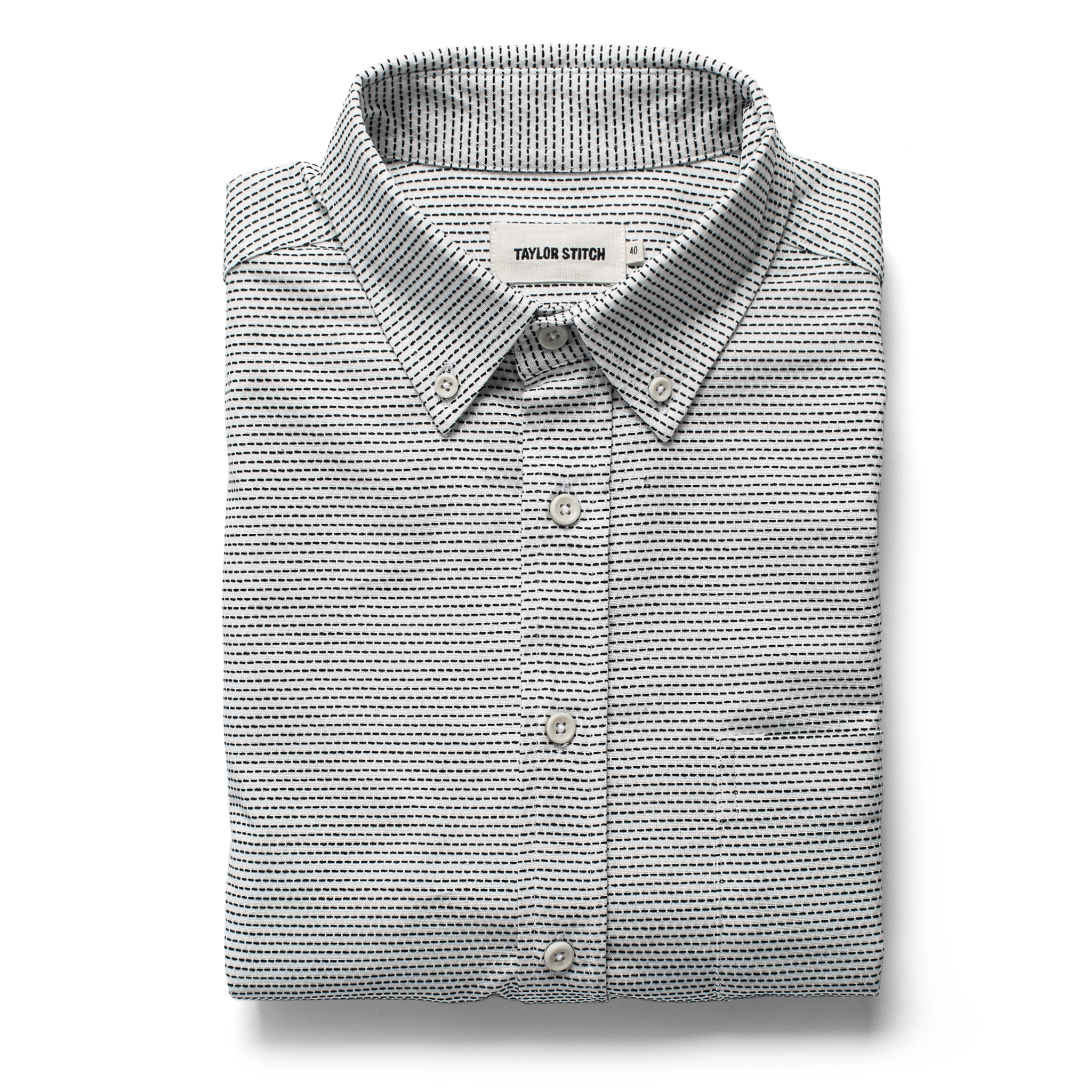 The Jack in White Reverse Jacquard