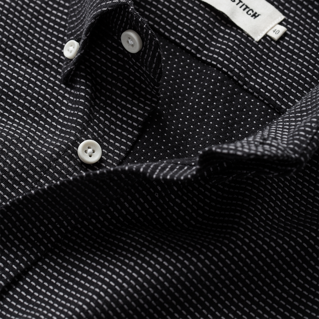 Black Reverse Jacquard Jacket G989