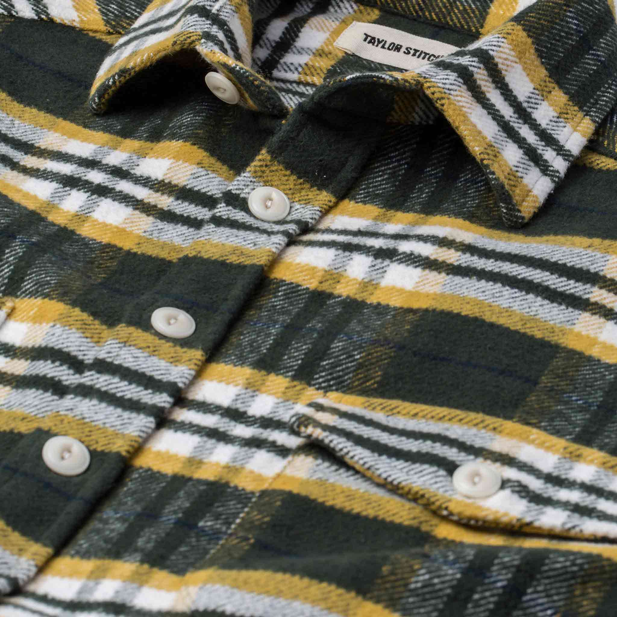 Green Plaid Shirt J934