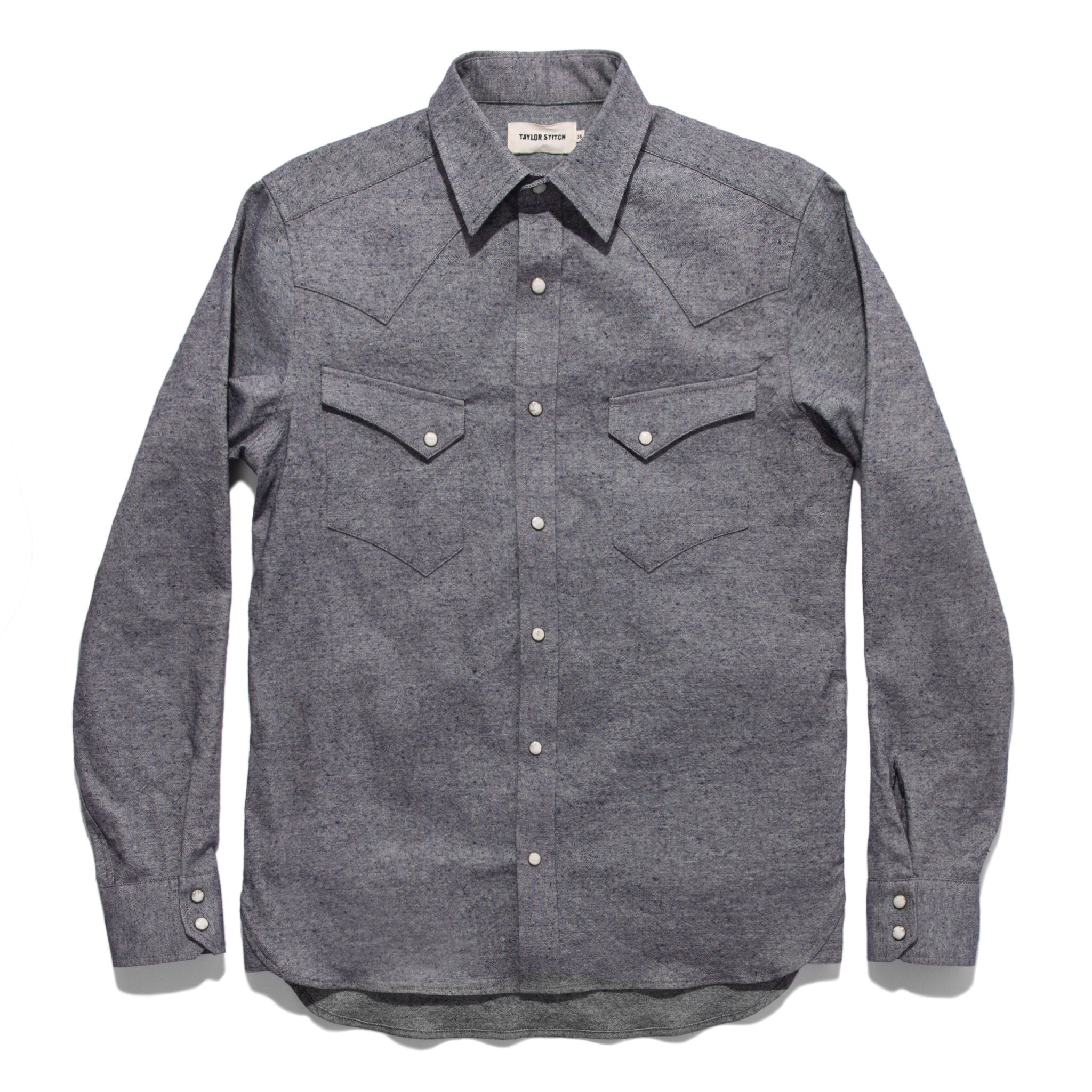 The Western Shirt in Upcycled Chambray
