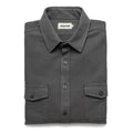 Charcoal Jacquard Utility Shirt E81285