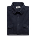 Utility Shirt in Navy Jacquard S164246